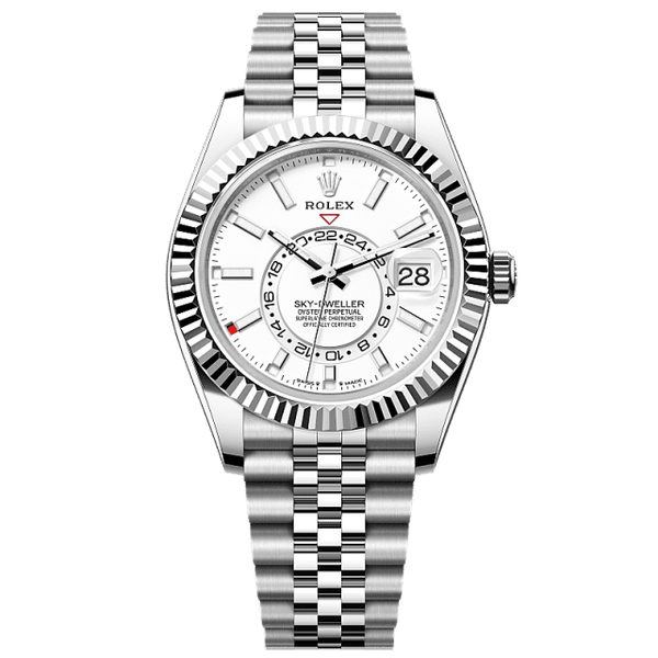 Rolex Sky Dweller white
